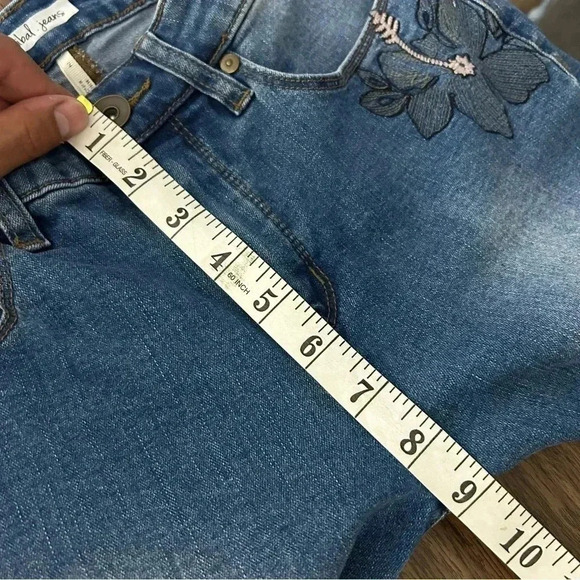 Tribal jeans ankle jegging embroidered  2 - Picture 10 of 12